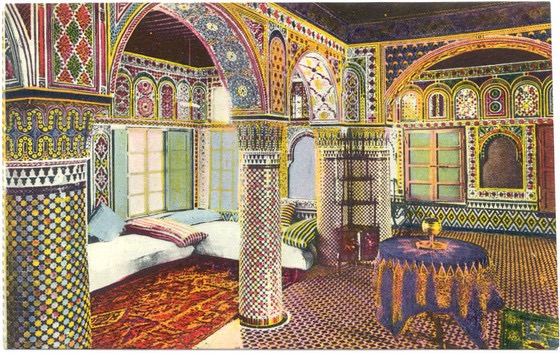 Intérieur de maison juive à Fès 1920.jpg