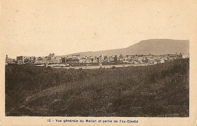  Vue du Mellah, vers 1910